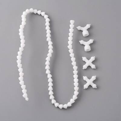 Polyoxymethylene(POM) 7mm Toy Skeleton Joint for DIY Plush Doll
