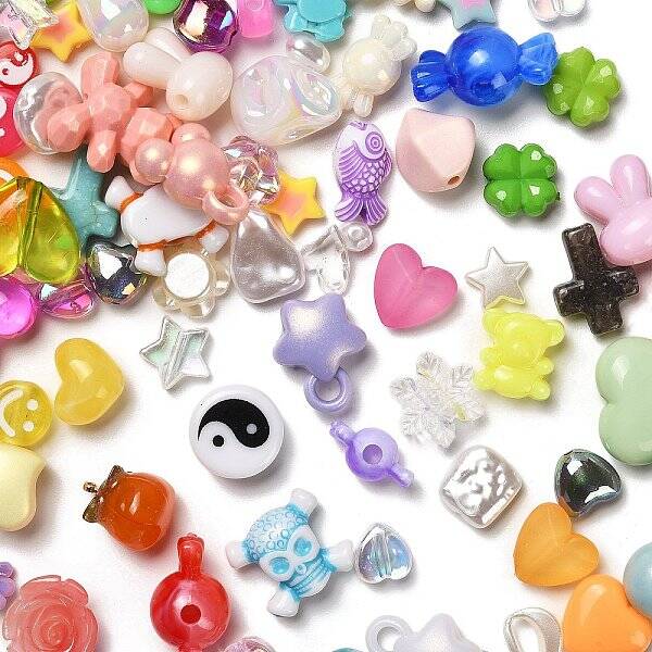 Plating Acrylic Beads