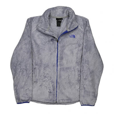 The North Face Fleece Jacket - Large Grey Polyester