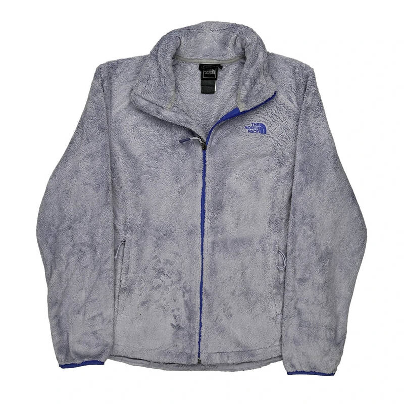 The North Face Fleece Jacket - Large Grey Polyester