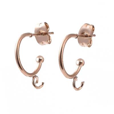 304 Stainless Steel Stud Earring Findings