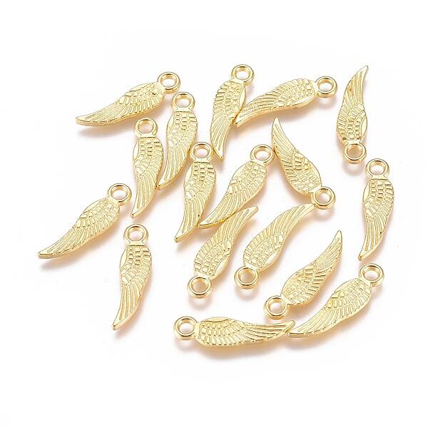 Tibetan Style Alloy Wing Charms
