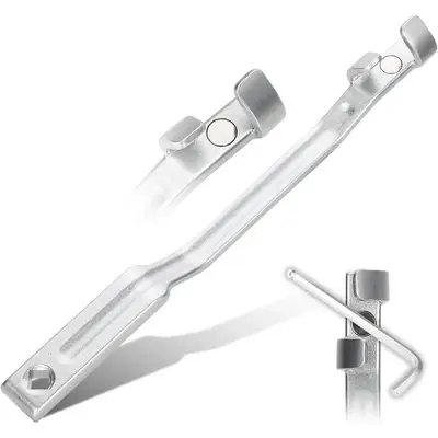 Torque Wrenches Extender Tool Bar with Magnet - Wrench Extension with 1/2 Inch Hole, for Mechanics, Garage Tradesman, Handyma...