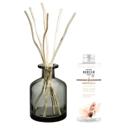 Maison berger paris Aroma Relax Gift Set Diffuser Grey + Sweet Orient Padding 180ml