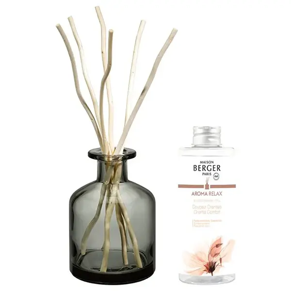 Maison berger paris Aroma Relax Gift Set Diffuser Grey + Sweet Orient Padding 180ml