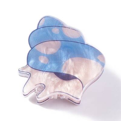 Cute Mini Conch Acrylic Claw Hair Clips