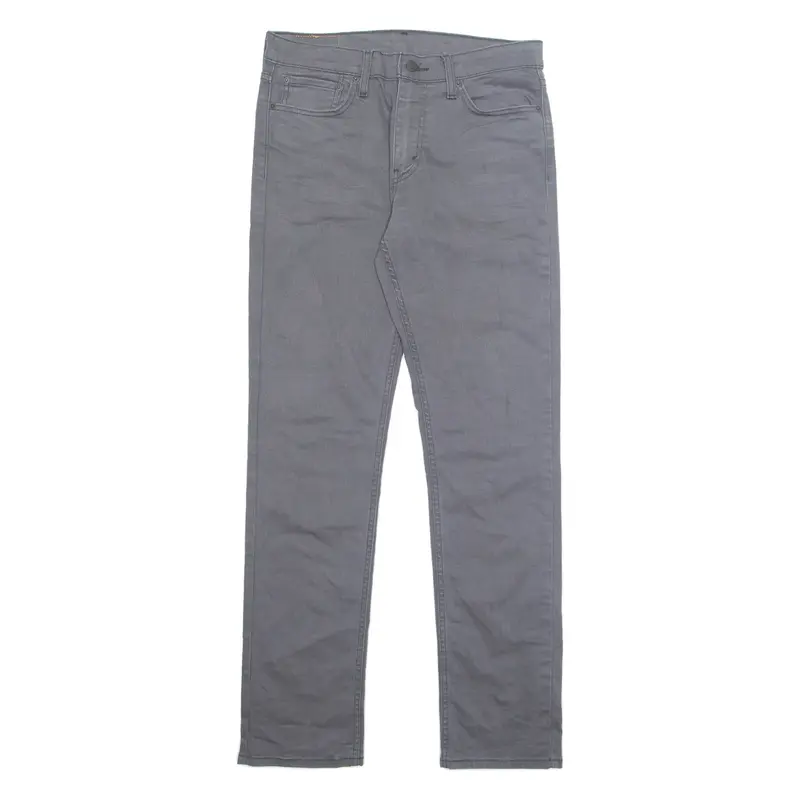 LEVI'S 511 Jeans Mens Grey Skinny Straight W33 L34