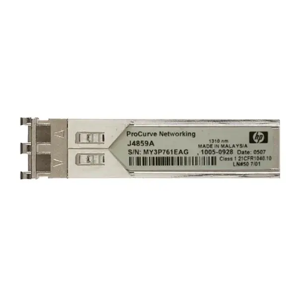 J4859-61101 HP ProCurve X121 1Gb/s 1000Base-LX Single-Mode Fibre 1310nm 3km Duplex LC Connector SFP (mini-GBIC) Transceiver M...