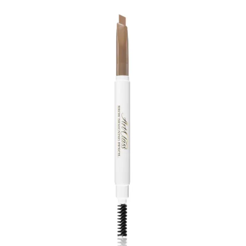 Too Cool For School Artclass Designing Long Lasting Eyebrow Pencil with Brush Color 3 Natural Brown 0.18 g