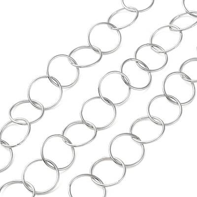 Tarnish Resistant 304 Stainless Steel Rolo Chains