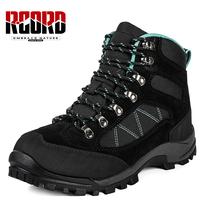 R CORD Hiking Boots Women Waterproof Ankle Support Backpacking Boots Breathable Non-Slip Durable Hiking Boots for Outdoors Ma...
