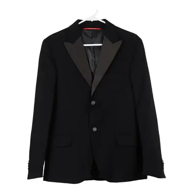 Exibit Blazer - Small Black Wool Blend