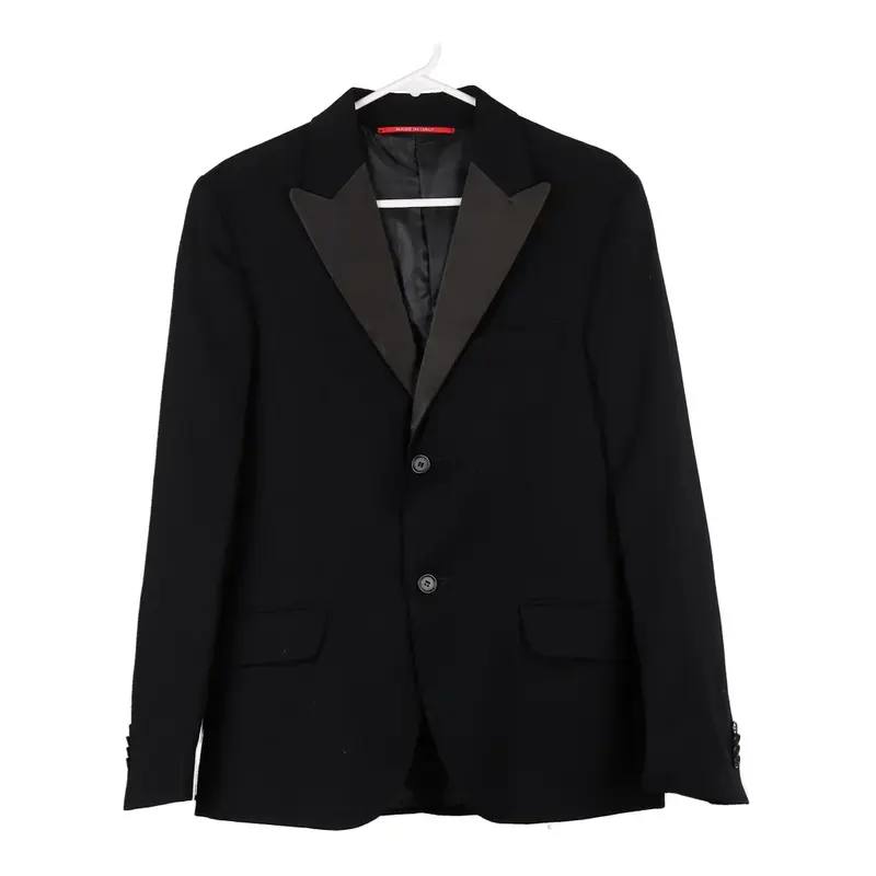 Exibit Blazer - Small Black Wool Blend
