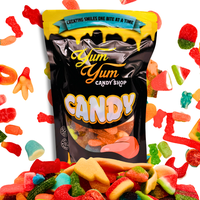 Ultimate Gummy  Candy Mix Over 150 Kinds 1lb 3lb and 5lb Mix Sweet Sour Snack  Chewy Variety Bag Sugar Bonbon Candies bear wo...