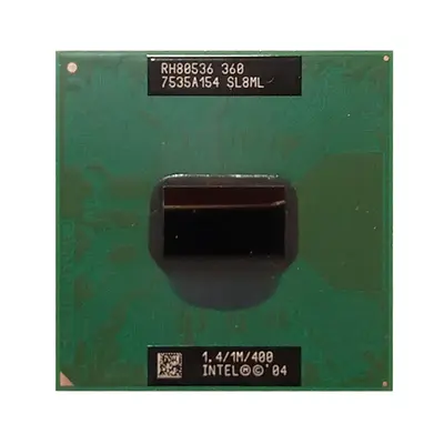397189-001 HP 1.40GHz 400MHz FSB 1MB L2 Cache Socket PGA478 Intel Celeron M 360 Single-Core Processor