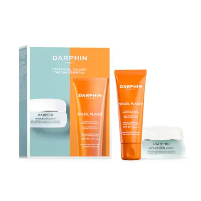 Darphin Pharmaset L'Essentiel Solare - HydraSkin Light Gel Continuous Hydration Cream 30ml + Soleil Plaisir Sunscreen Face Pr...
