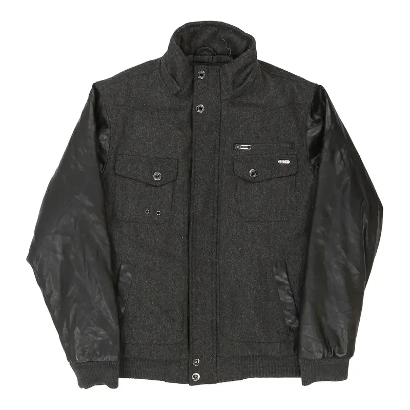 Roccawear Jacket - Medium Grey Wool Blend