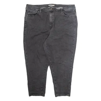 LEVI'S Womens Jeans Grey Relaxed Mom W42 L26