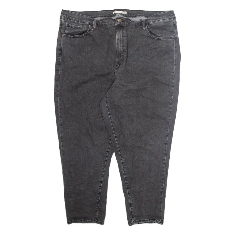 LEVI'S Womens Jeans Grey Relaxed Mom W42 L26
