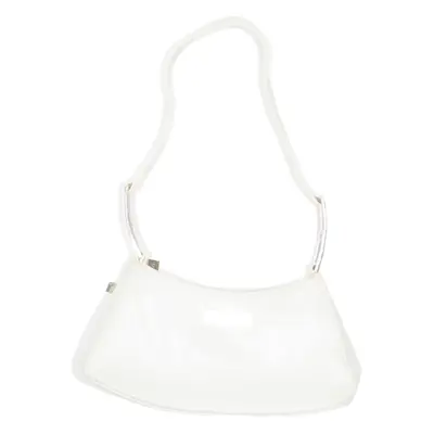 NEW BAGS Womens Shoulder Bag White Leather Faux Leather
