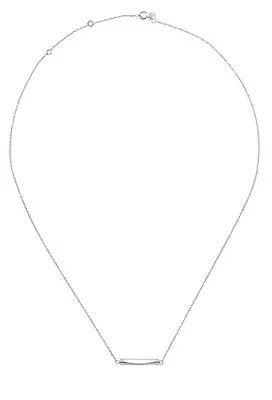 Breil Collana Da Donna Minimalista In Acciaio Flow Tj3574