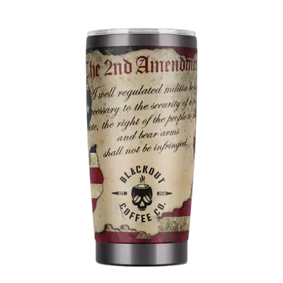 20 OZ Tumbler 2nd Amendment
