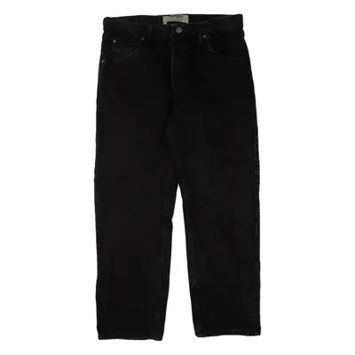 WRANGLER Authentics Womens Jeans Black Regular Straight W34 L29