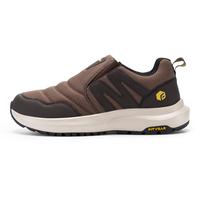 FitVille Men's Explorer Outdoor Slip-On Sneakers V2 Durable Synthetic Leather Rubber Sole for Casual Walking and Running Outd...