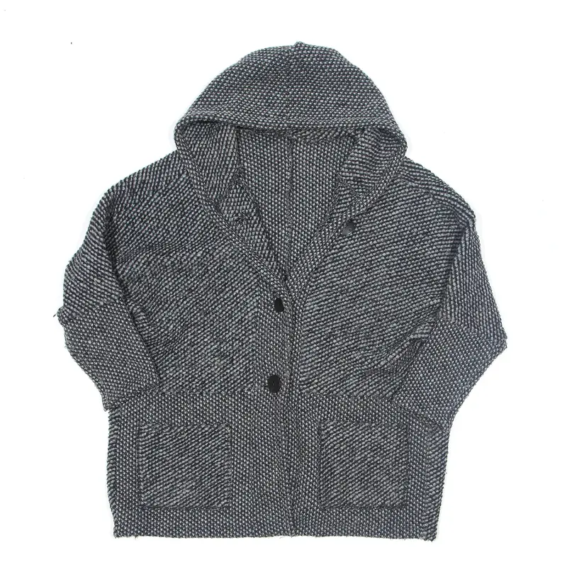Wool Blend Jacket Black Womens L