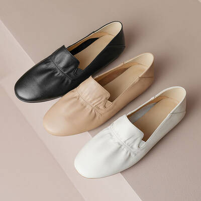 CHIKO Itsel Round Toe Block Heels Loafers Shoes