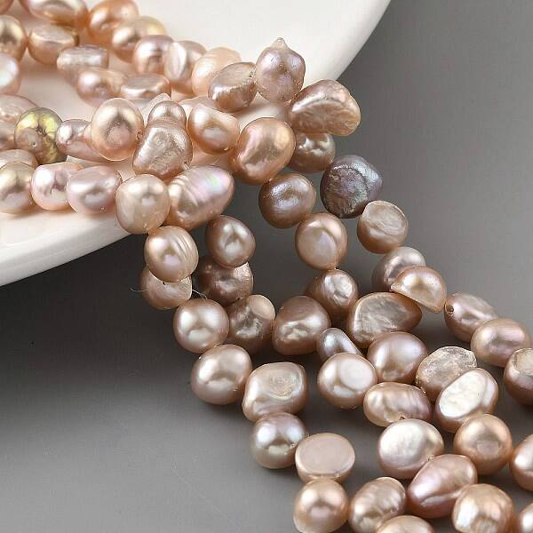 Natural Cultured Freshwater Pearl Beads Strands