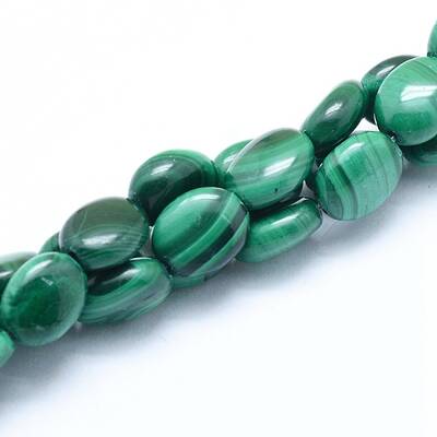 Natural Malachite Beads Strands
