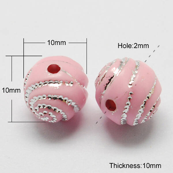 Plating Acrylic Beads