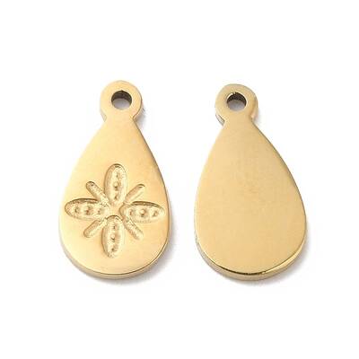 Ion Plating(IP) 316L Surgical Stainless Steel Charms