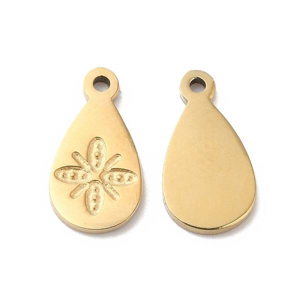 Ion Plating(IP) 316L Surgical Stainless Steel Charms