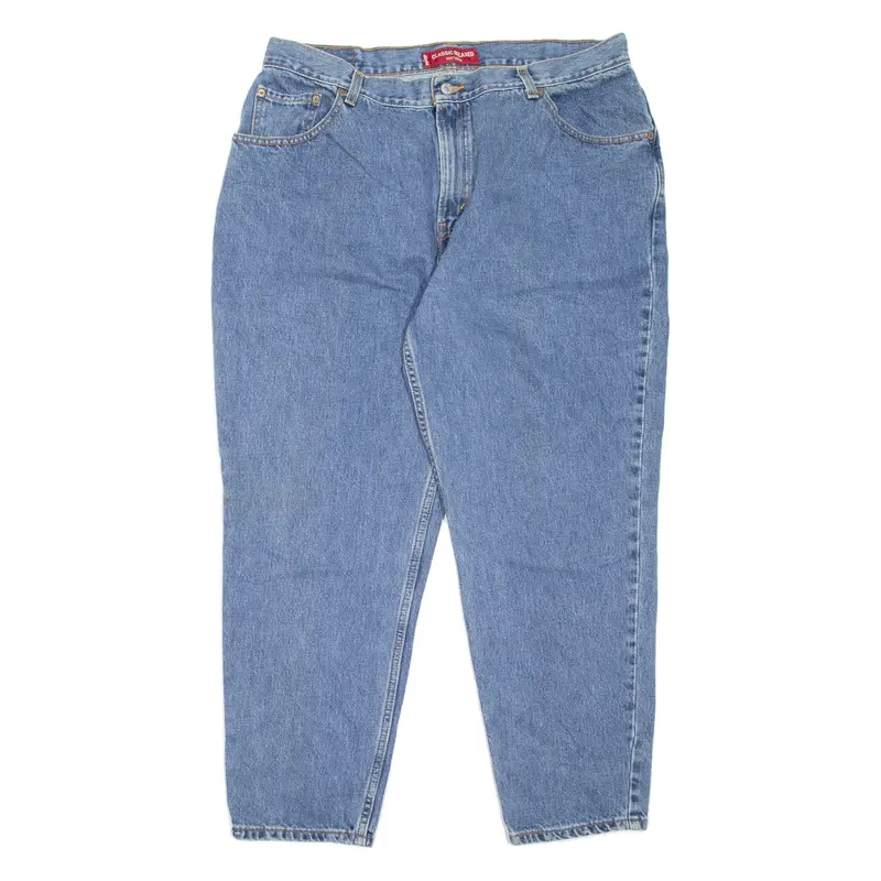 LEVI'S 550 Womens Jeans Blue Regular Mom W36 L28
