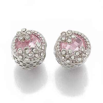 Alloy Rhinestone Beads