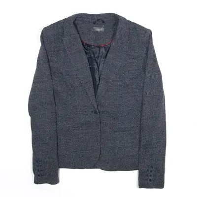 YESSICA Blazer Jacket Blue Womens S