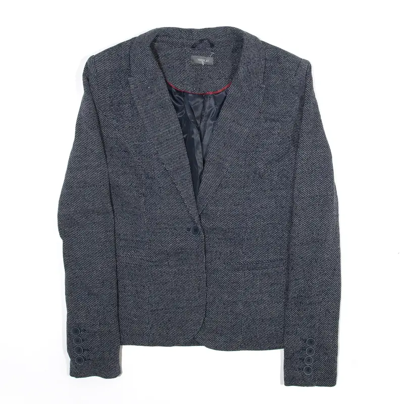 YESSICA Blazer Jacket Blue Womens S