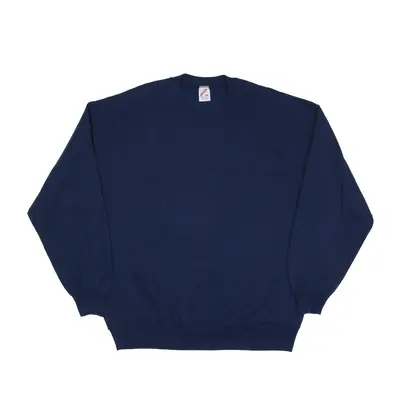 JERZEES Sweatshirt Blue Mens XL