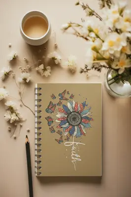 Faith Sunflower Prayer Journal