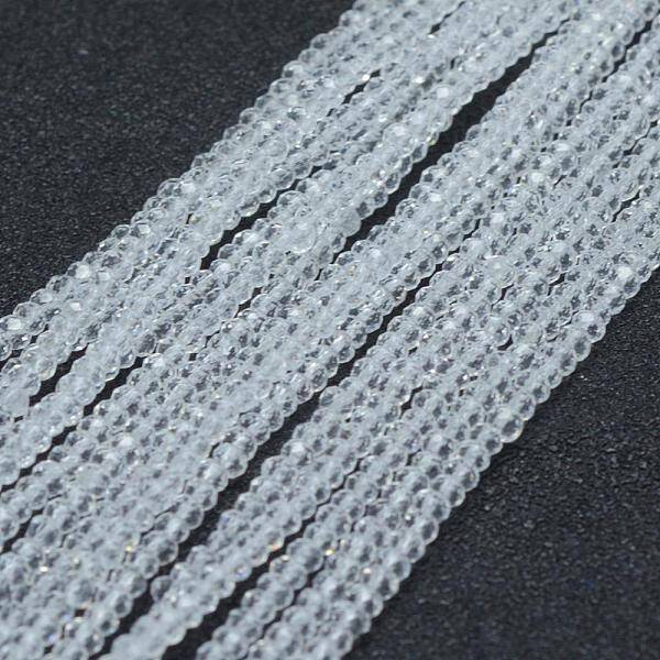 Transparent Glass Beads Strands