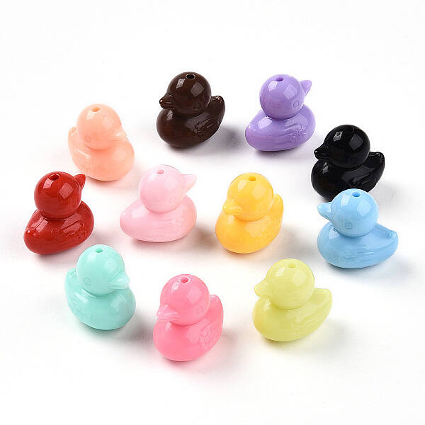 Opaque Acrylic Beads