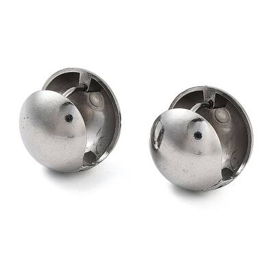 Non-Tarnish 304 Stainless Steel Hoop Earrings
