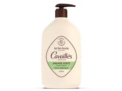 Cavaillès Shower Gel - Green Almond - Sensitive Skin 1 L