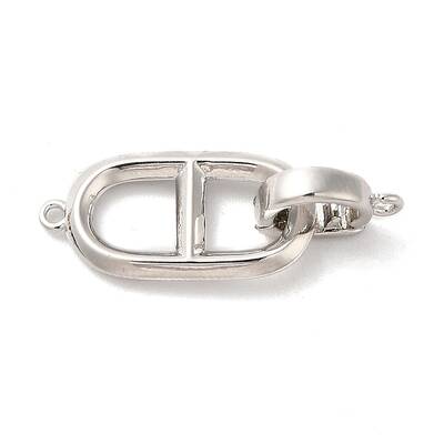 Brass Fold Over Clasps