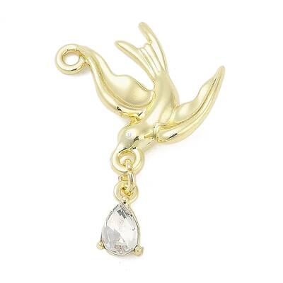 Alloy Pendants with Rhinestone