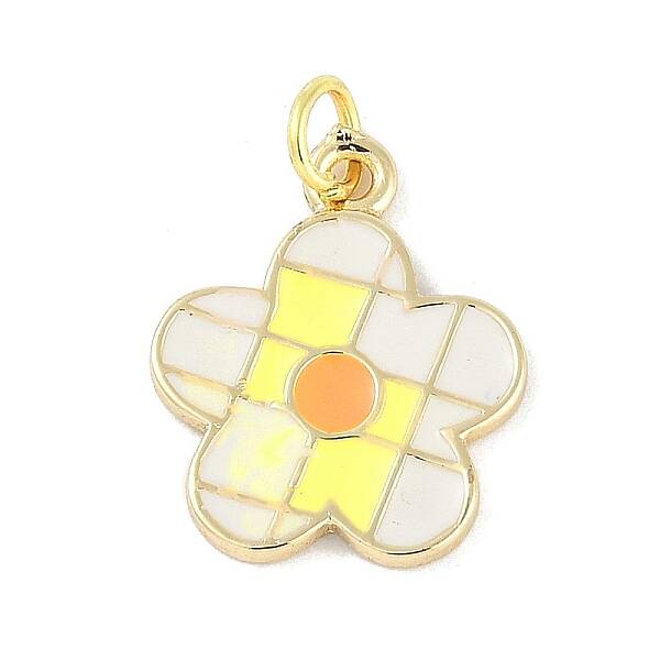 Brass Enamel Pendants