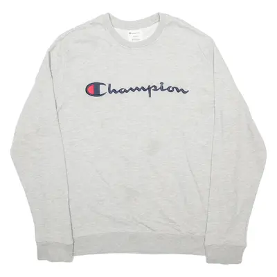 CHAMPION Mens Sweatshirt Grey XL