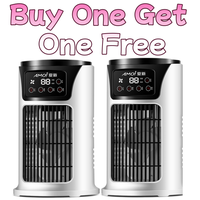 2PC 3-in-1 Portable Air Conditioner, Humidifier & Fanwith Atmosphere Light -USB-Powered for Indoor/Outdoor Use,Compact Design...